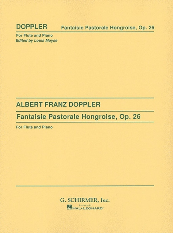 Doppler Fantaisie Pastorale Hongroise Op 26 Flute/Piano