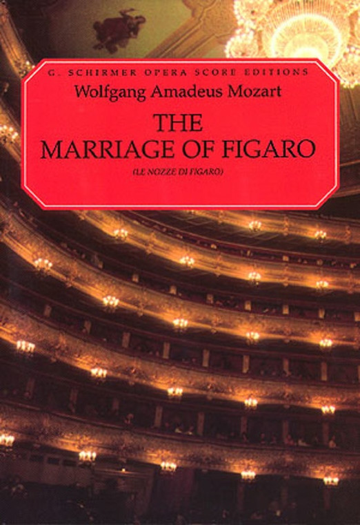 Mozart Marriage Of Figaro Vocal Score Eng/Ita