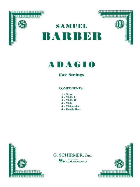 Barber Adagio For Strings Op 11 Sc/Pts Original Edition