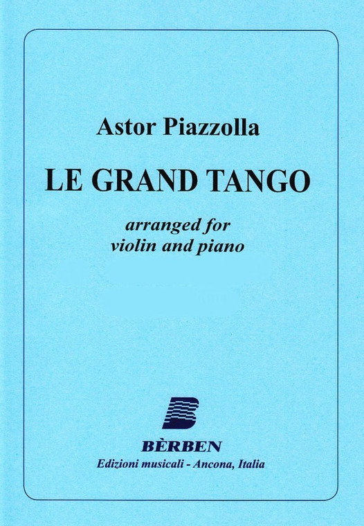 Piazzolla Le Grand Tango Violin/Piano Arr Gubaidulina