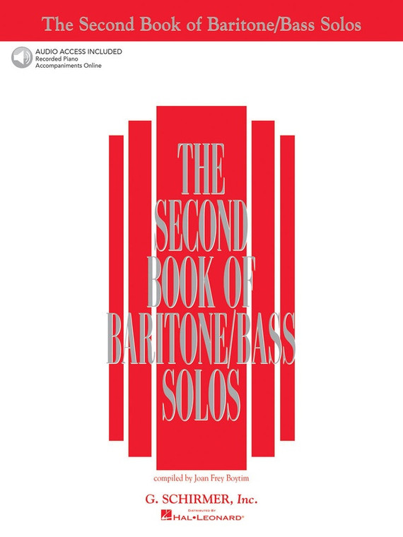 Second Book Of Baritone/Bass Solos Bk/Ola