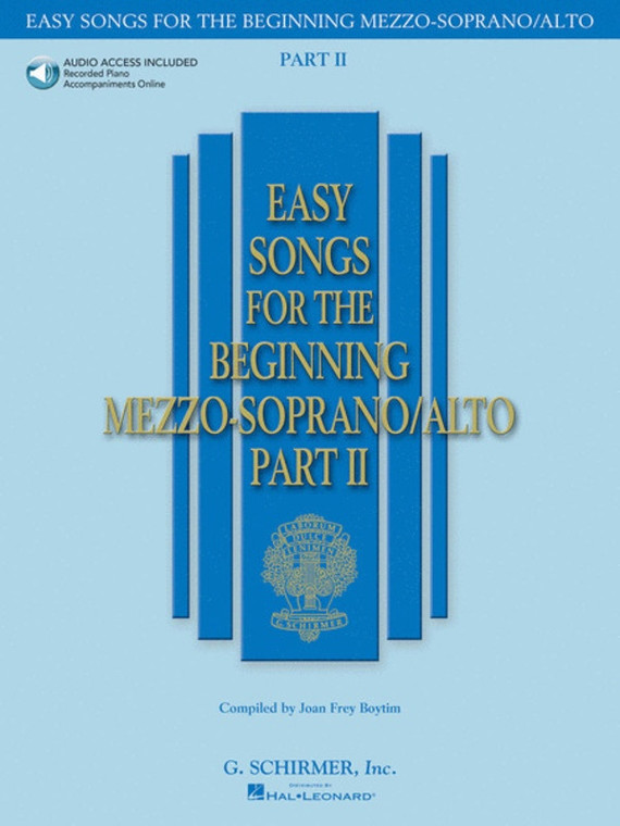 Easy Songs For Beginning Mezzo/Alto Pt 2 Bk/Ola