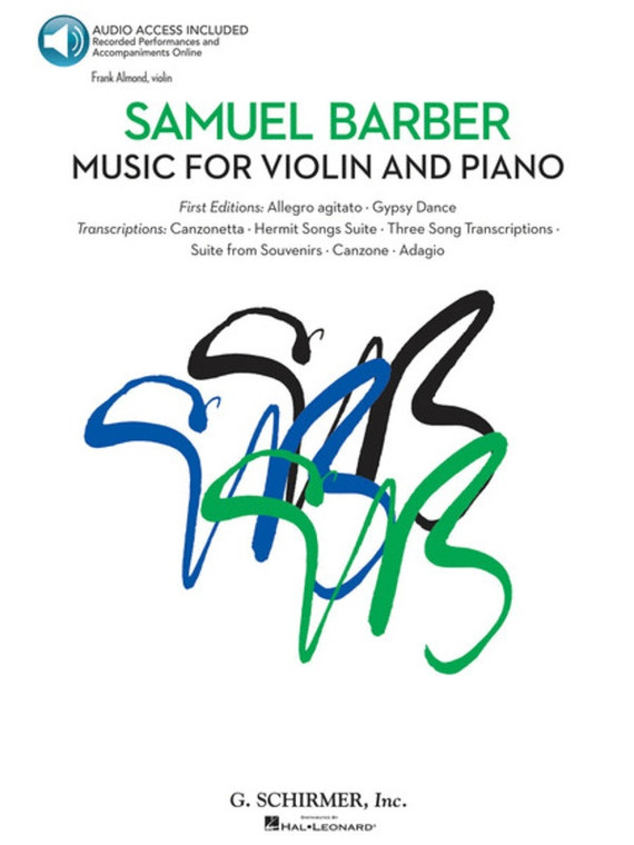 Barber Music For Violin And Piano Bk/Ola