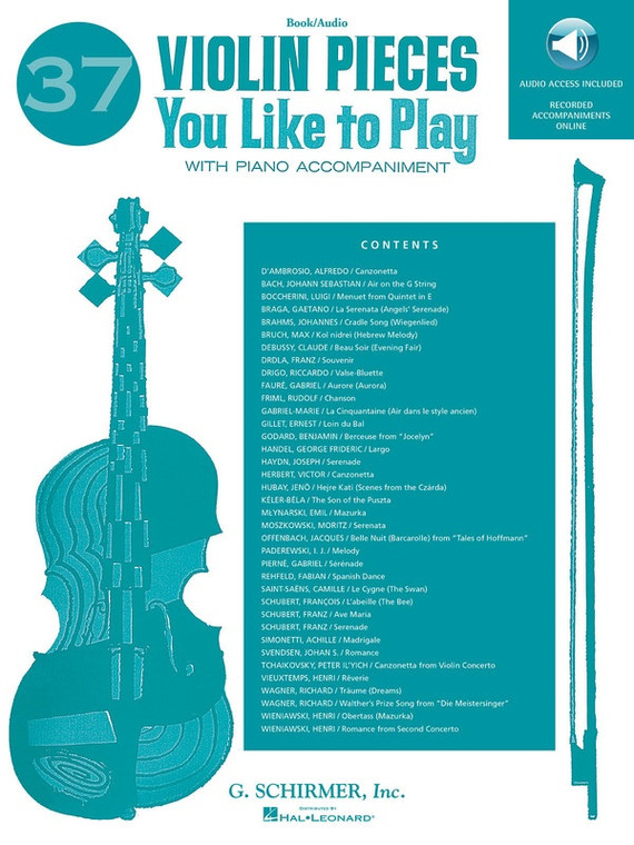 37 Violin Pieces You Like To Play Bk/Ola