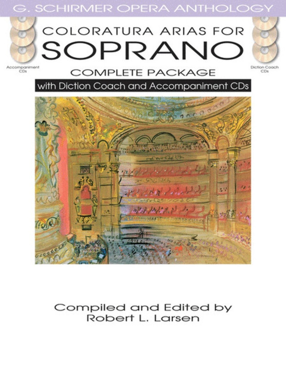 Coloratura Arias For Soprano Package Bk/Cd