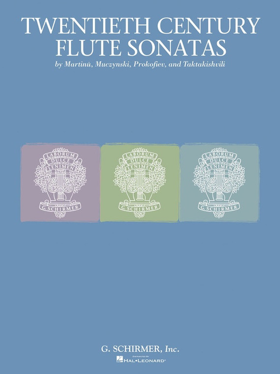 Twentieth Century Flute Sonatas Flute/Piano