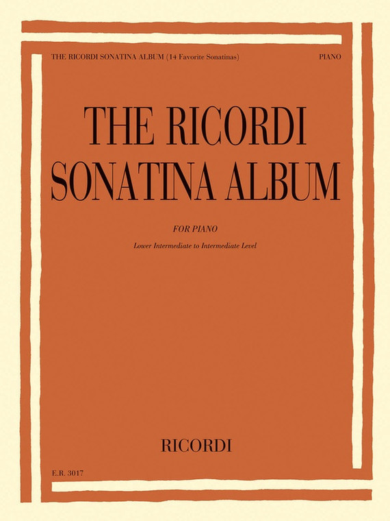 Ricordi Sonatina Album For Lower Int To Intermed