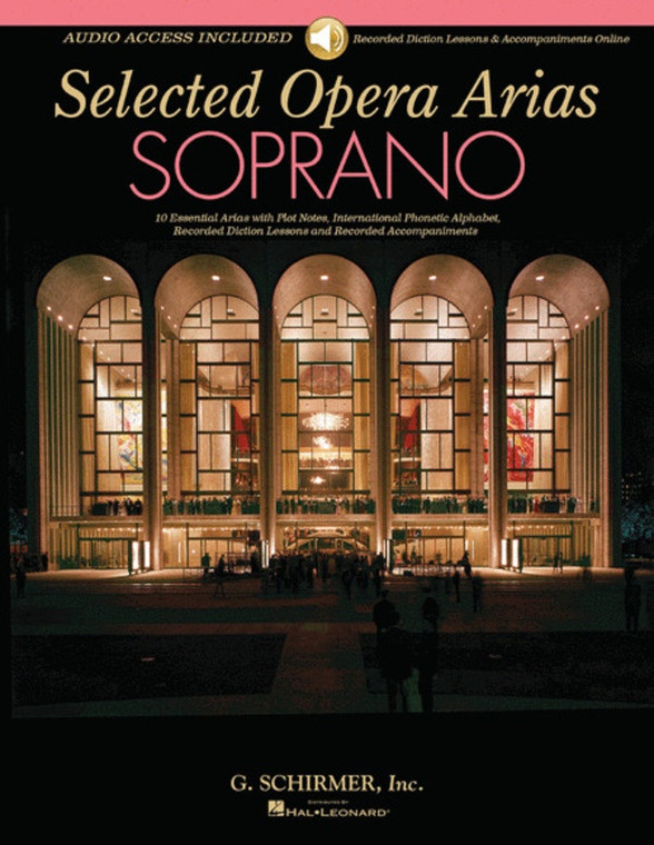 Selected Opera Arias Soprano Diction Lessons Bk/Ola