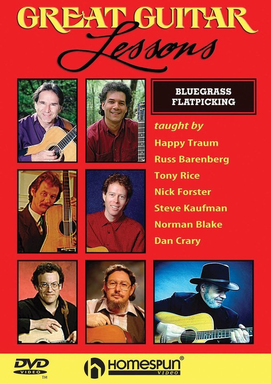 Great Guitar Lessons Bluegrass Flatpicking Dvd