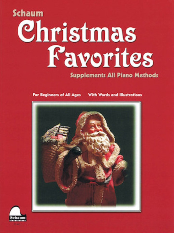 Schaum Christmas Favorites Beginning Piano