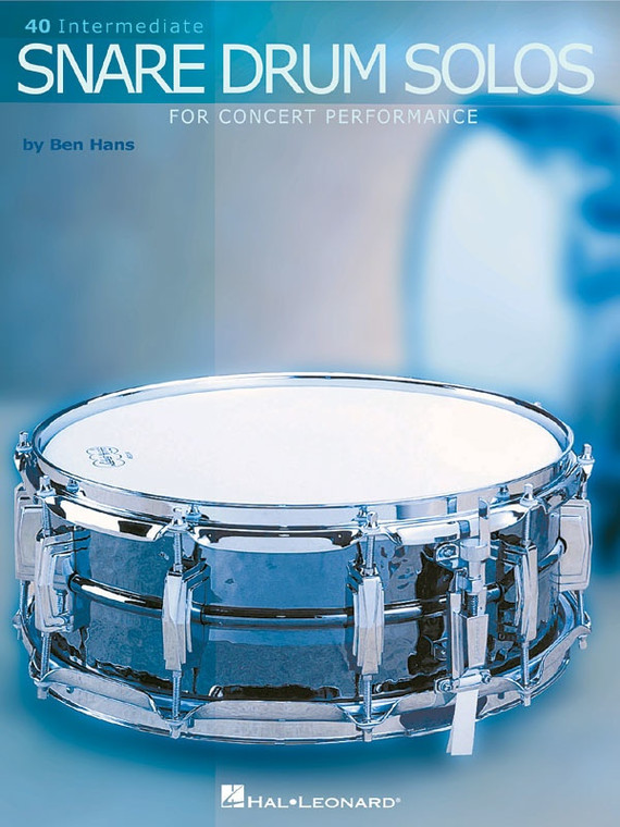 Hal Leonard 40 Intermediate Snare Drum Solos For Concert Performance