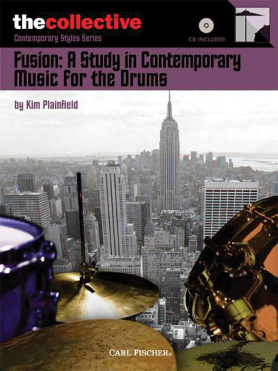Fusion A Study In Contemporary Music Drums Bk/Cd