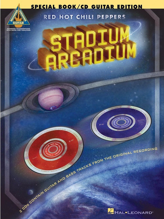 Hal Leonard Red Hot Chili Peppers Stadium Arcadium Special Edition Guitar Book With 2 C Ds