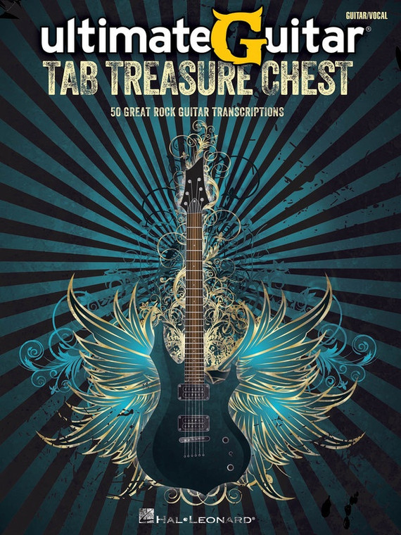 Hal Leonard Ultimate Guitar Tab Treasure Chest 50 Great Rock Guitar Transcriptions
