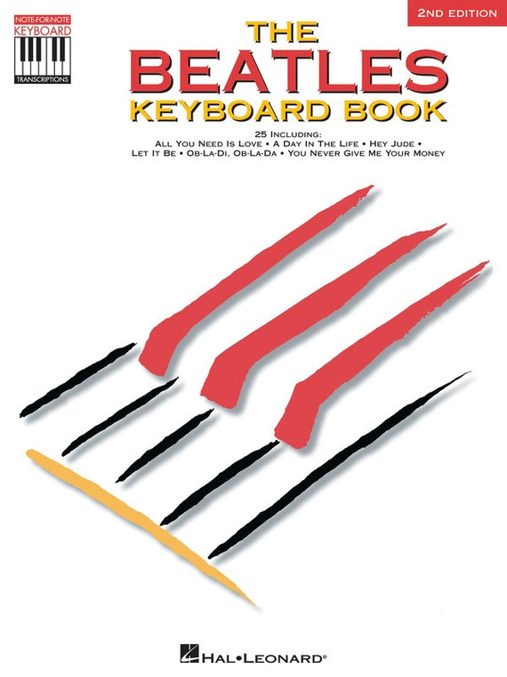 Hal Leonard The Beatles Keyboard Book Recored Versions