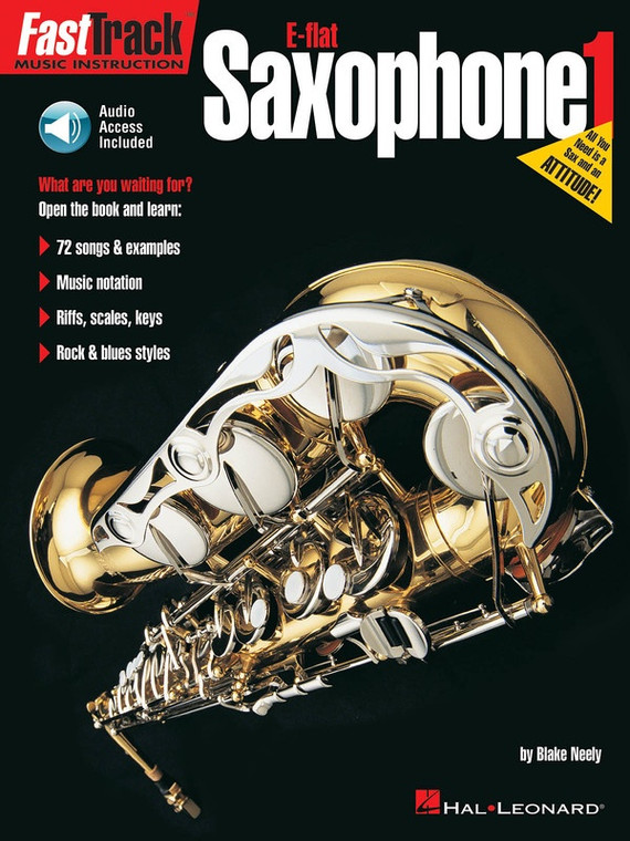 Hal Leonard Fast Track E Flat Saxophone Method Book 1