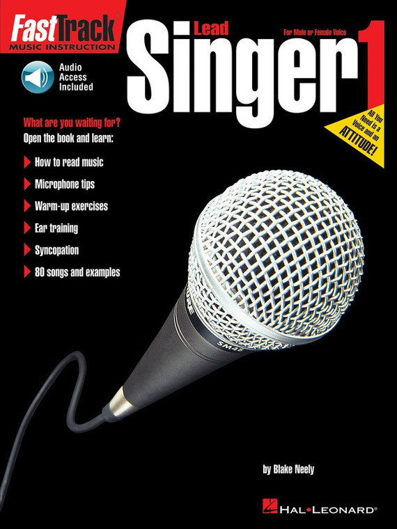 Hal Leonard Fast Track Lead Singer Method Book 1