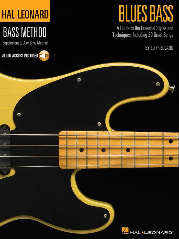 Hal Leonard Hl Bass Method Blues Bass Bk/Ola