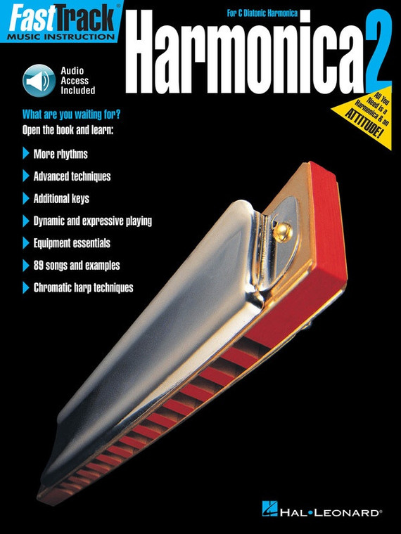 Hal Leonard Fast Track Harmonica Method Book 2