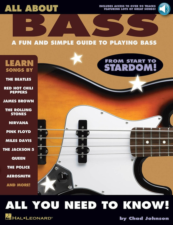 Hal Leonard All About Bass A Fun And Simple Guide To Playing Bass