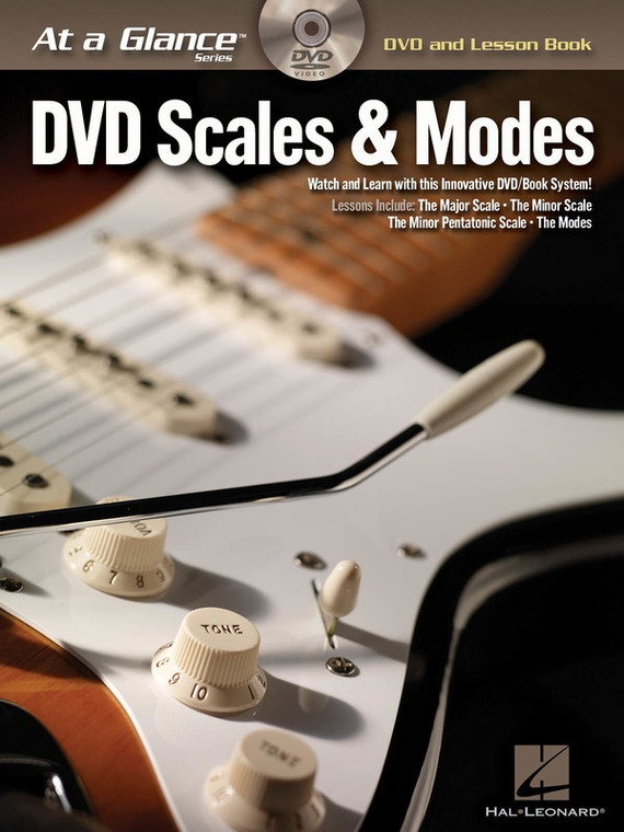 Hal Leonard At A Glance Guitar Scales And Modes Bk/Dvd