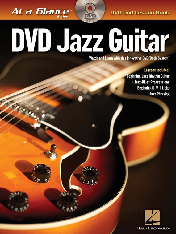 Hal Leonard Jazz Guitar At A Glance Dvd/Book Pack