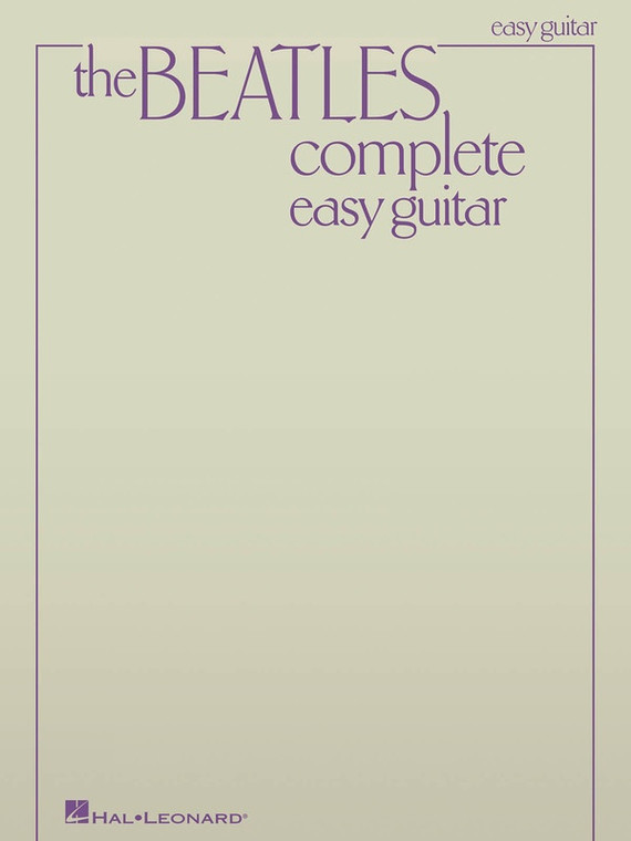 Hal Leonard The Beatles Complete Easy Guitar Updated Edition