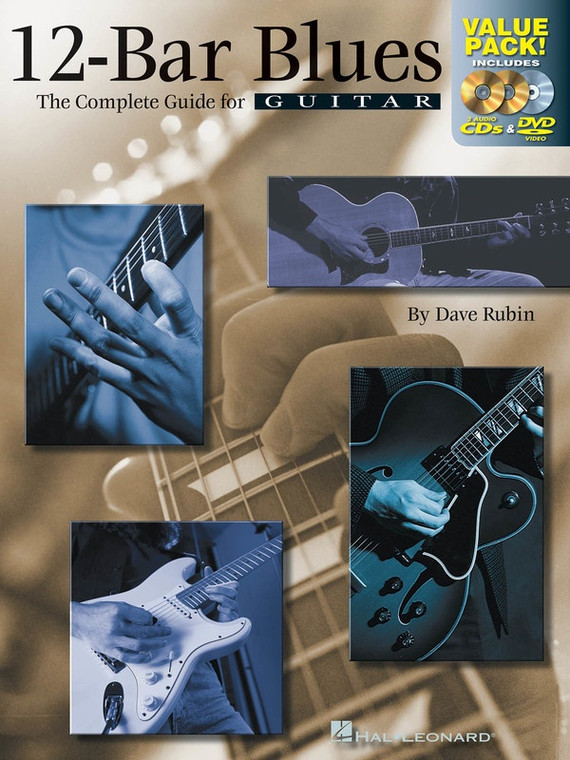 Hal Leonard 12 Bar Blues All In One Combo Pack