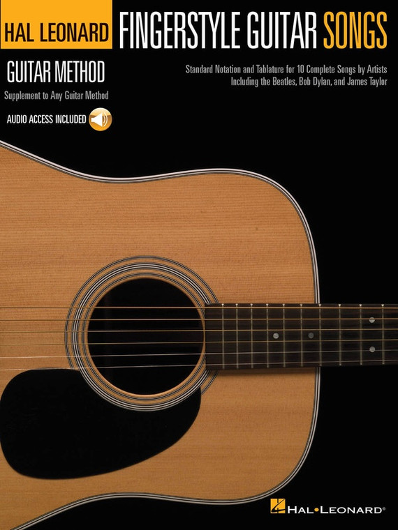 Hal Leonard Hl Fingerstyle Guitar Songs Bk/Ola Tab