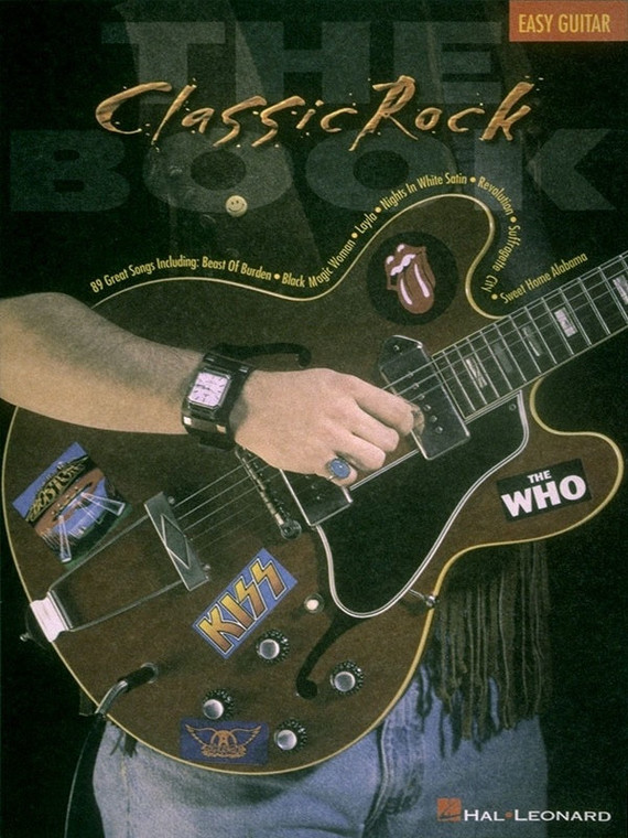 Hal Leonard Classic Rock The Book Easy Guitar