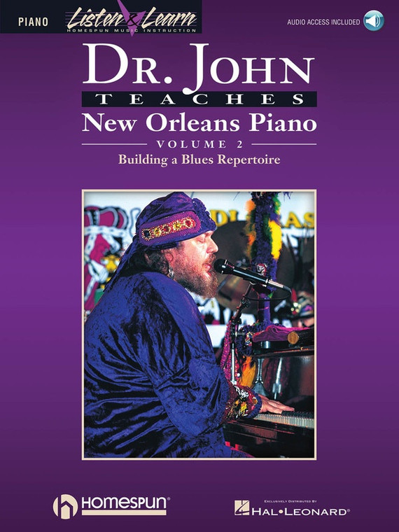 Dr John Teaches New Orleans Piano Vol 2 Bk/Cd