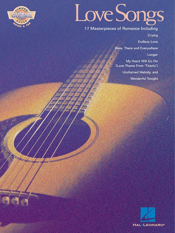 Hal Leonard Love Songs Fingerstyle Gtr