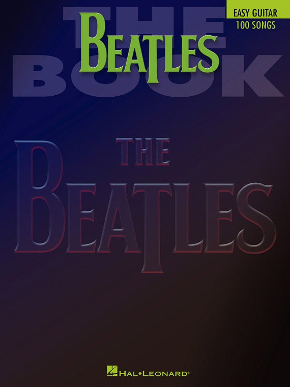 Hal Leonard The Beatles Book Easy Guitar 100 Songs