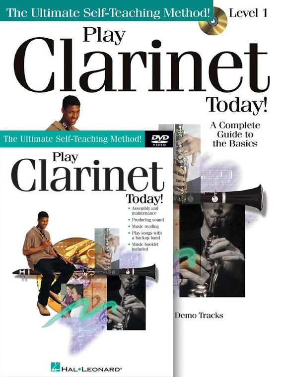 Hal Leonard Play Clarinet Today! Beginner's Pack Book/Online Audio/Dvd Pack