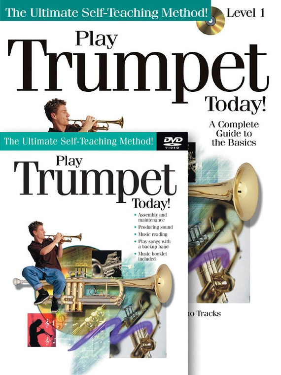 Hal Leonard Play Trumpet Today! Beginner's Pack Book/Cd/Dvd Pack