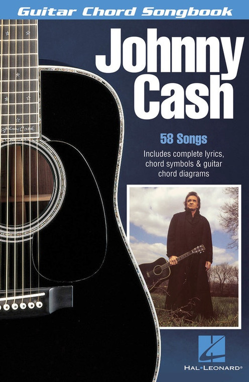 Hal Leonard Johnny Cash Guitar Chord Songbook