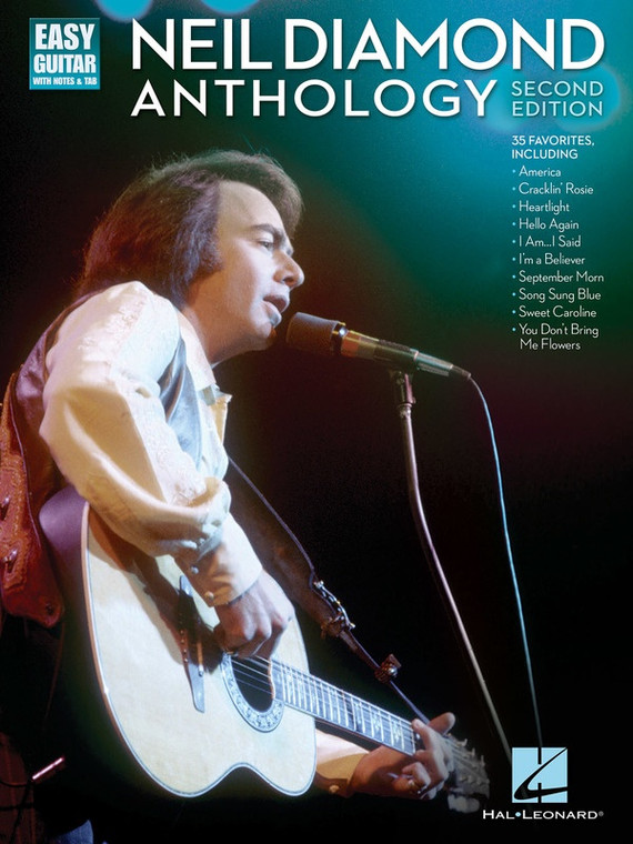 Hal Leonard Neil Diamond Anthology Second Edition Easy Guitar With Notes & Tab