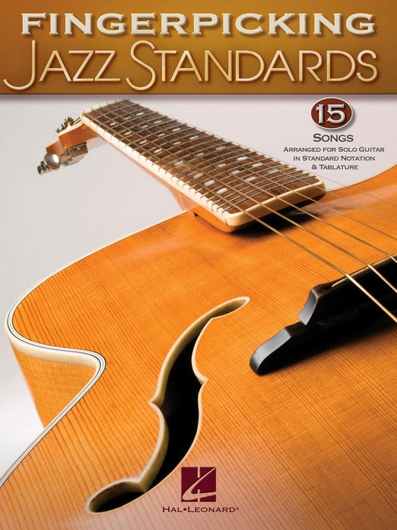 Hal Leonard Fingerpicking Jazz Standards Jazz Guitar Chord Melody Solos
