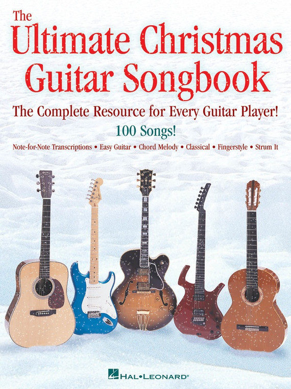 Hal Leonard The Ultimate Christmas Guitar Songbook The Complete Resource For Every Guitar Player!