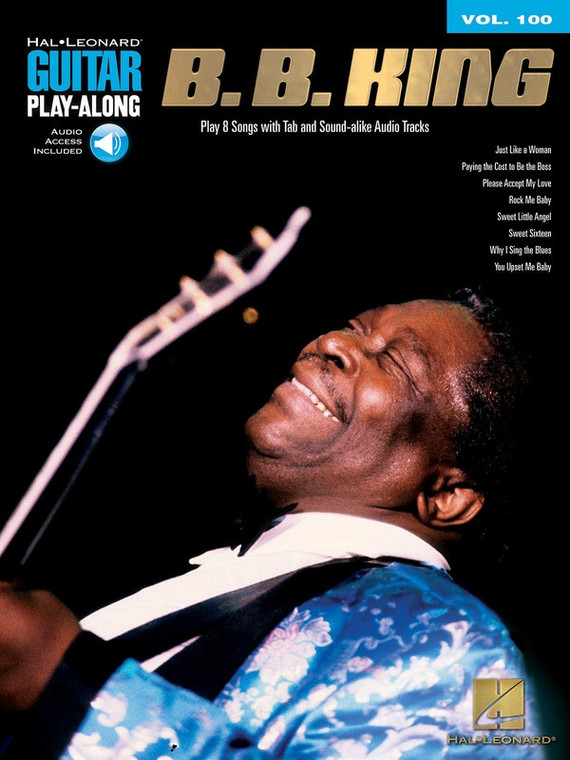 Hal Leonard B.B. King Guitar Play Along Volume 100