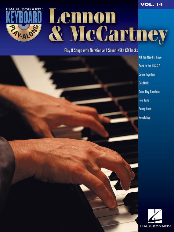 Hal Leonard Lennon & Mc Cartney Keyboard Play Along Volume 14
