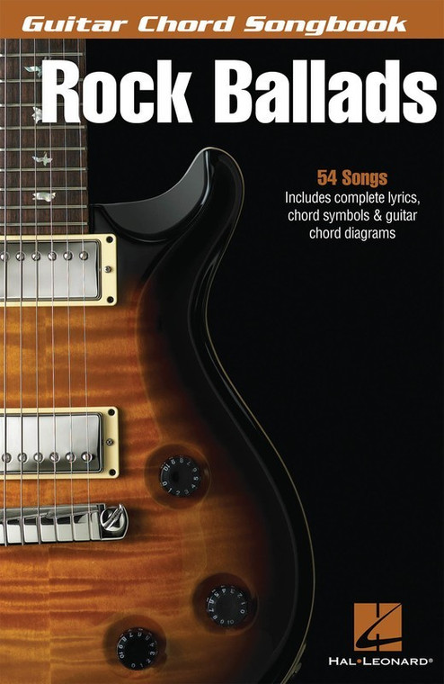 Hal Leonard Guitar Chord Songbook Rock Ballads