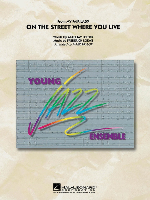 Hal Leonard On The Street Where You Live Yje3
