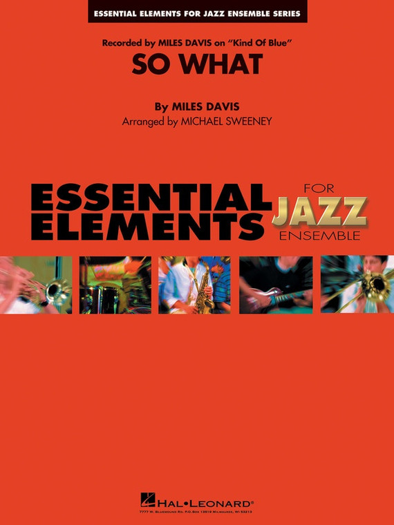 Hal Leonard So What Ee Jazz1.5