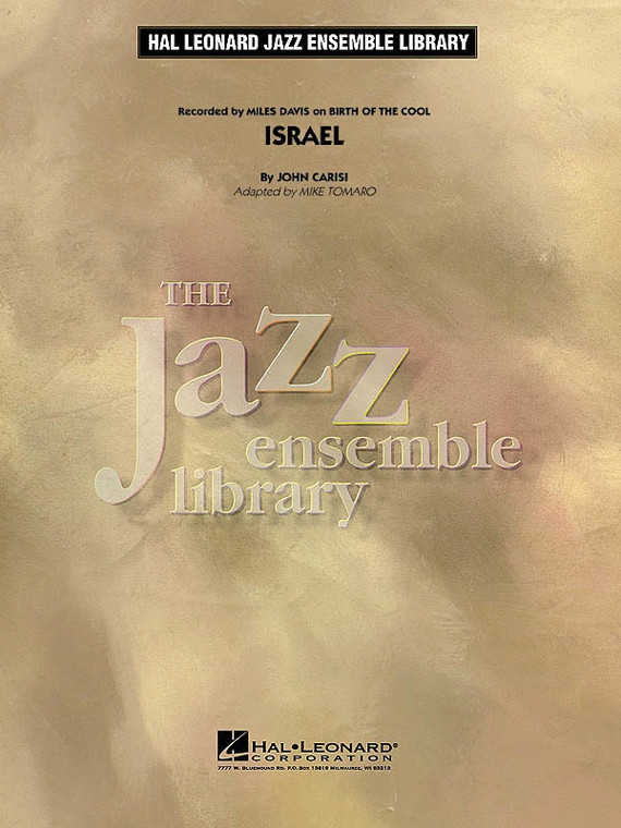 Hal Leonard Israel Jel4