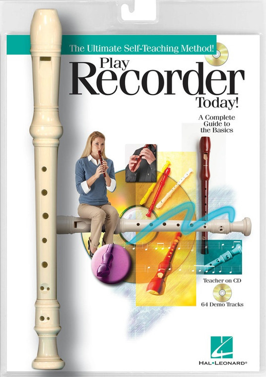 Hal Leonard Play Recorder Today! Book/Online Audio Packaged With A Recorder