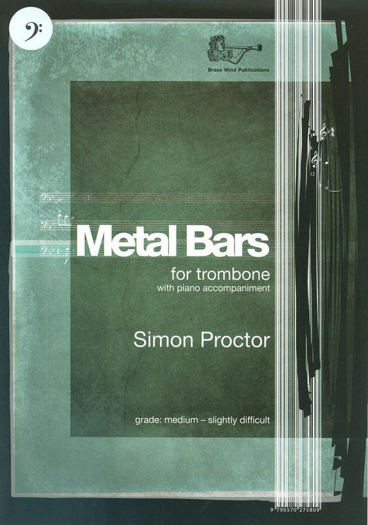 Proctor Metal Bars Trombone/Piano Bass Clef