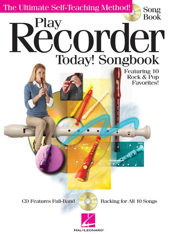 Hal Leonard Play Recorder Today Songbook Bk/Cd