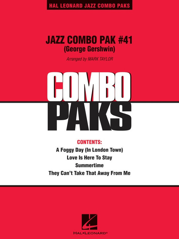 Hal Leonard Jazz Combo Pak #41 (George Gershwin) Sc/Pts
