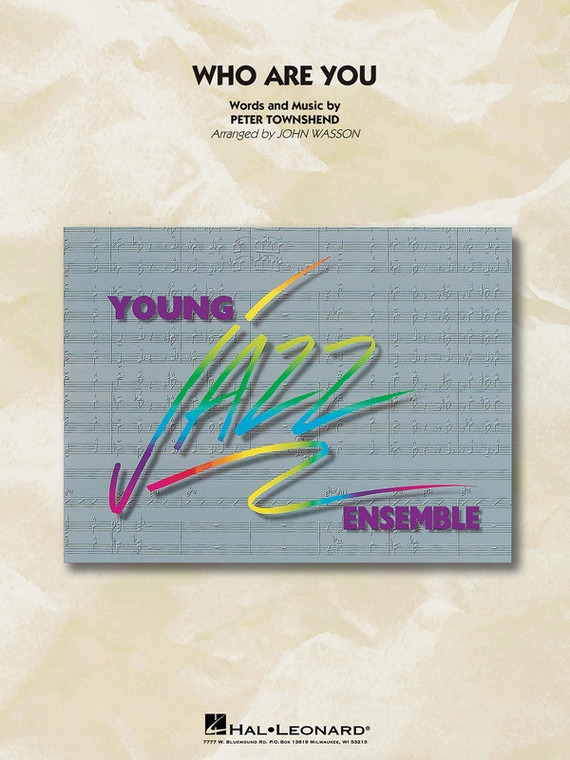 Hal Leonard Who Are You Je3 Sc/Pts